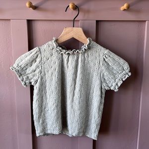 Rylee + Cru eyelet shirt